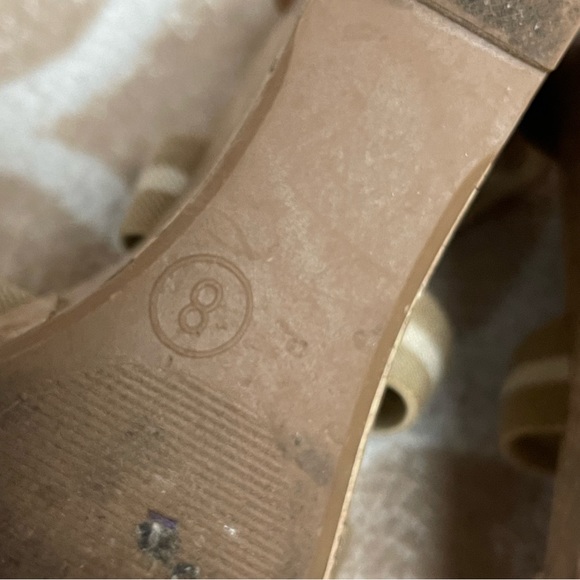 Tan Strap Wedges - Picture 13 of 15